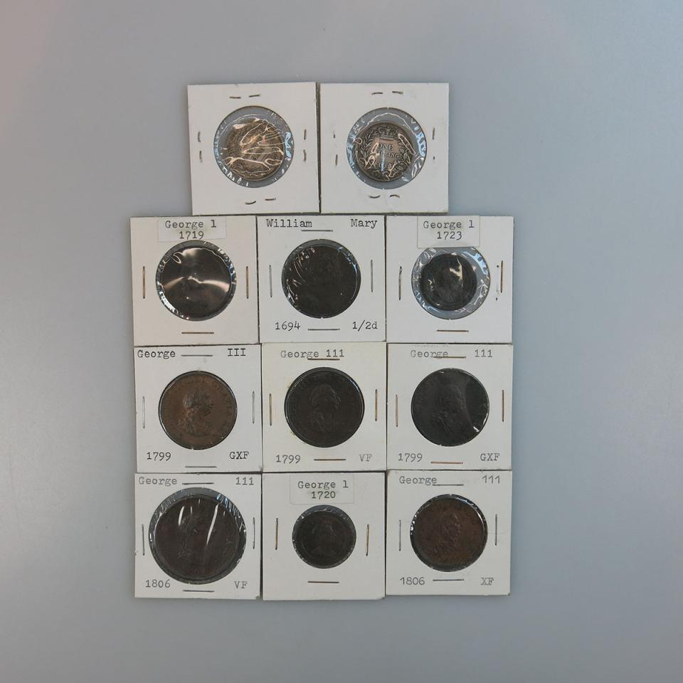 Eleven Various British Coins