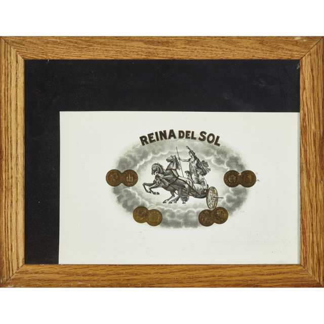 Set of Ten Chromolithograph Printer’s Proofs of Cigar Box Labels, Consolidated Lithographing Corporation, Brooklyn, N.Y., 1890-1920