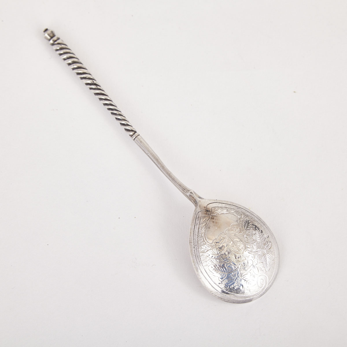 Russian Silver Spoon, Stepan Levin, Moscow, 1875