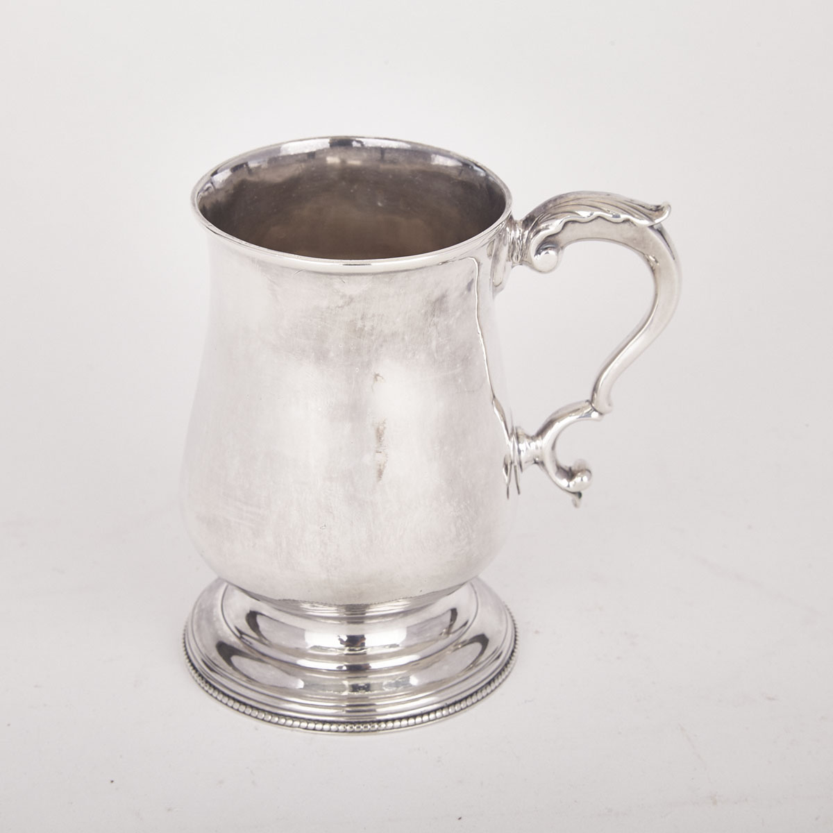 George III Silver Plain Baluster Mug, London, 1783