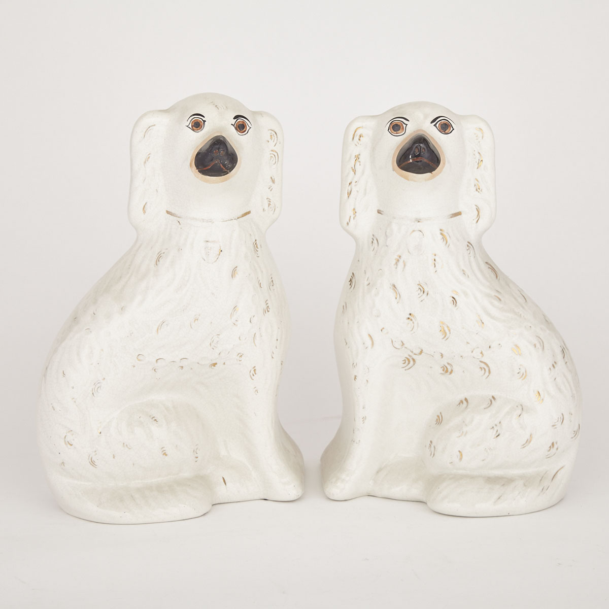 Pair of Staffordshire Dogs, 19th century