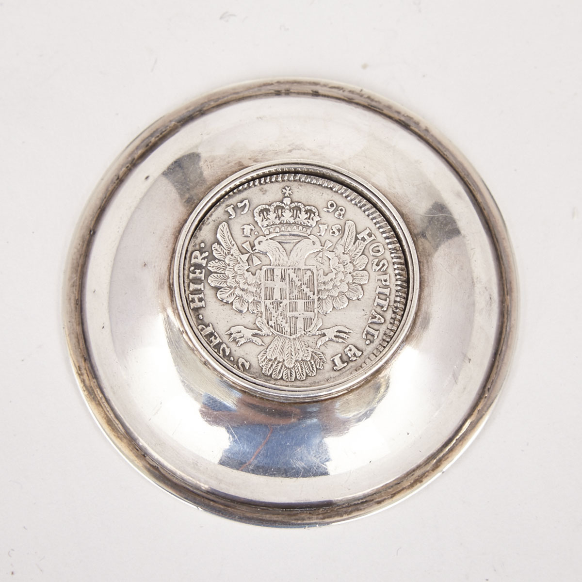 Maltese Silver 15 Tari Coin, 1798