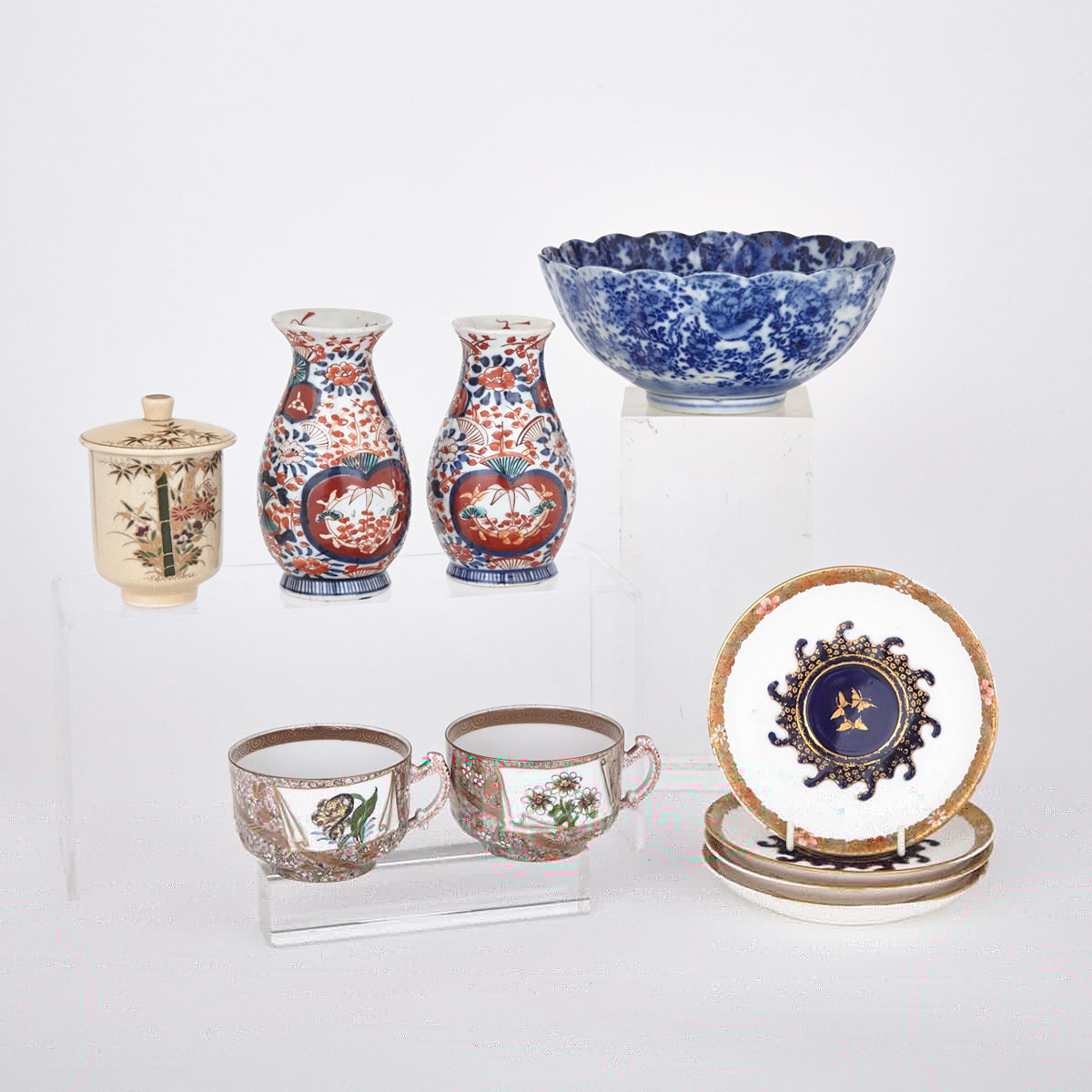 Group of Assorted Japanese Porcelain, 19th/20th Century