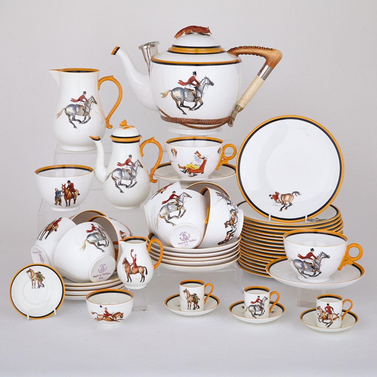 Royal Worcester Hunting Service, 1920s