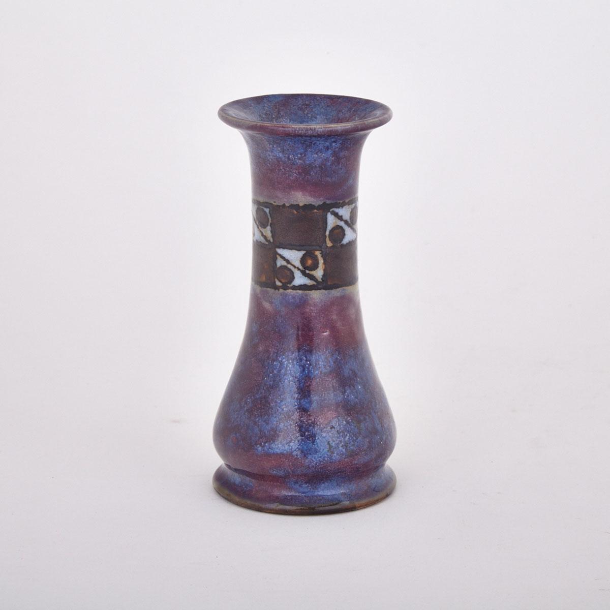 Doulton Lambeth Stoneware Small Vase, early 20th century