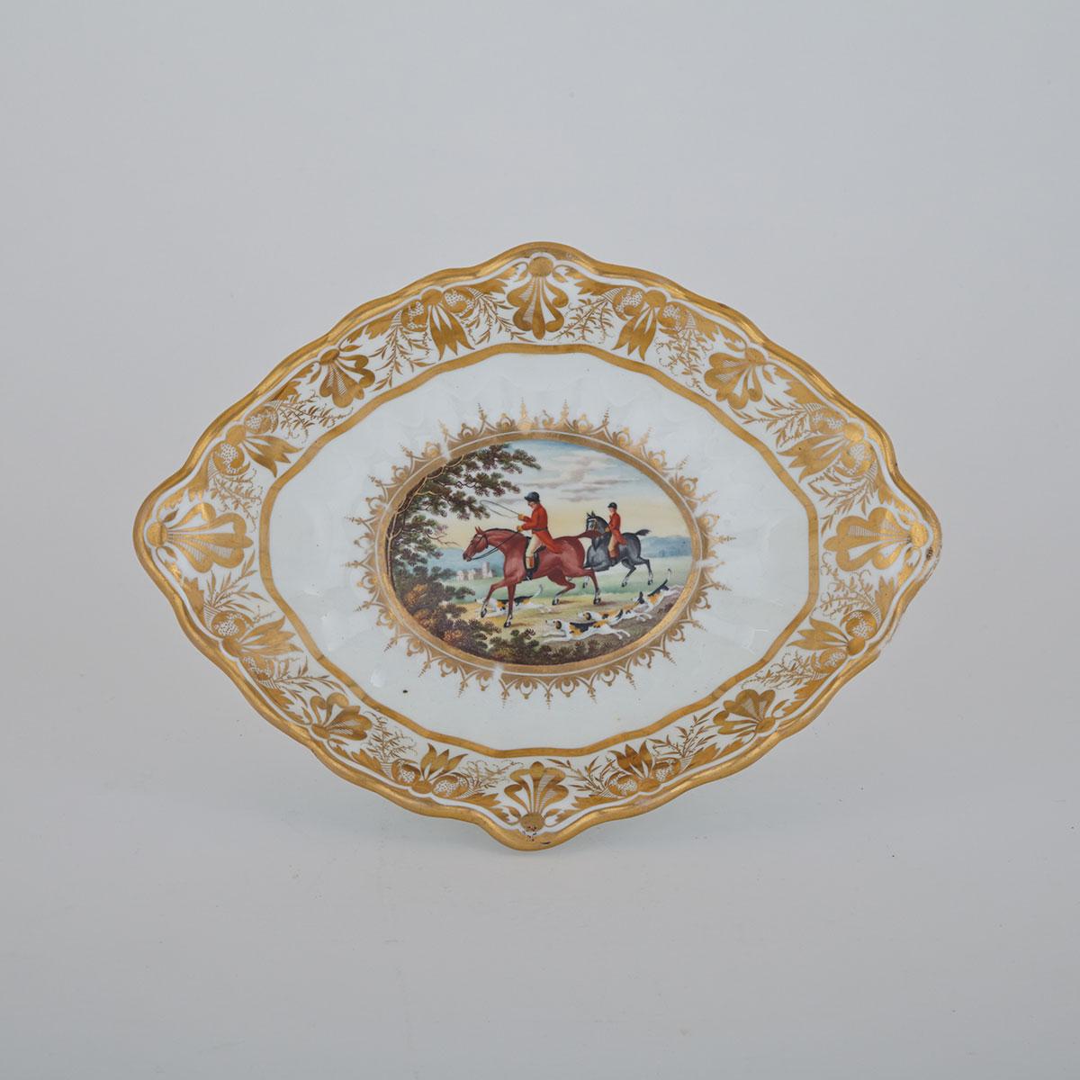 Derby Oval Dessert Dish, c.1815-20