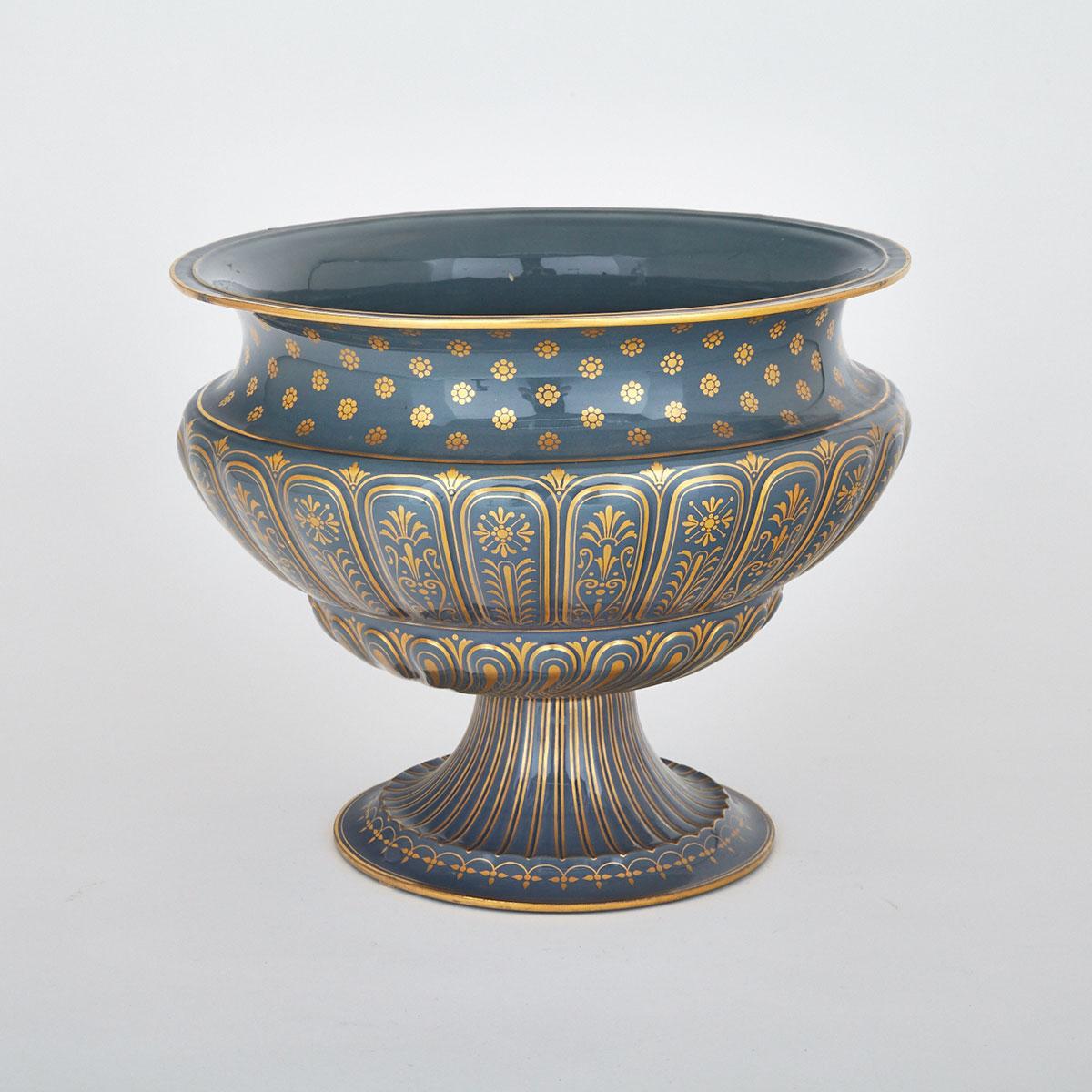 Sèvres (Second Empire) Large Celadon Bowl, 1864