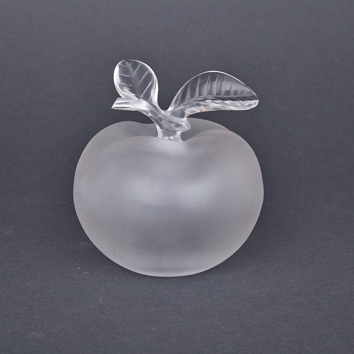 ‘Fille d’Eve’, Lalique Moulded and Frosted Glass Large Perfume Bottle, for Nina Ricci, post-1945