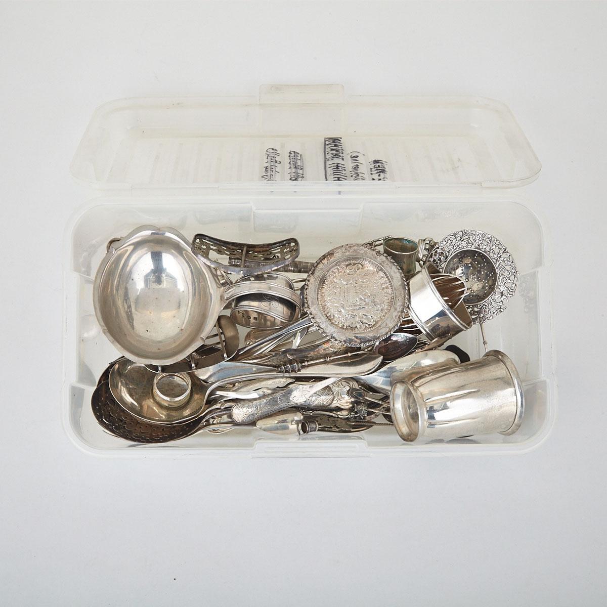 Grouped Lot of Dutch and Other Continental Silver, 19th-20th century
