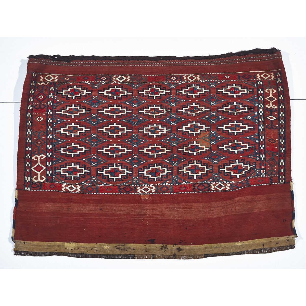 Pair of Turkoman Flatwoven Yomud Chuval, early 20th century