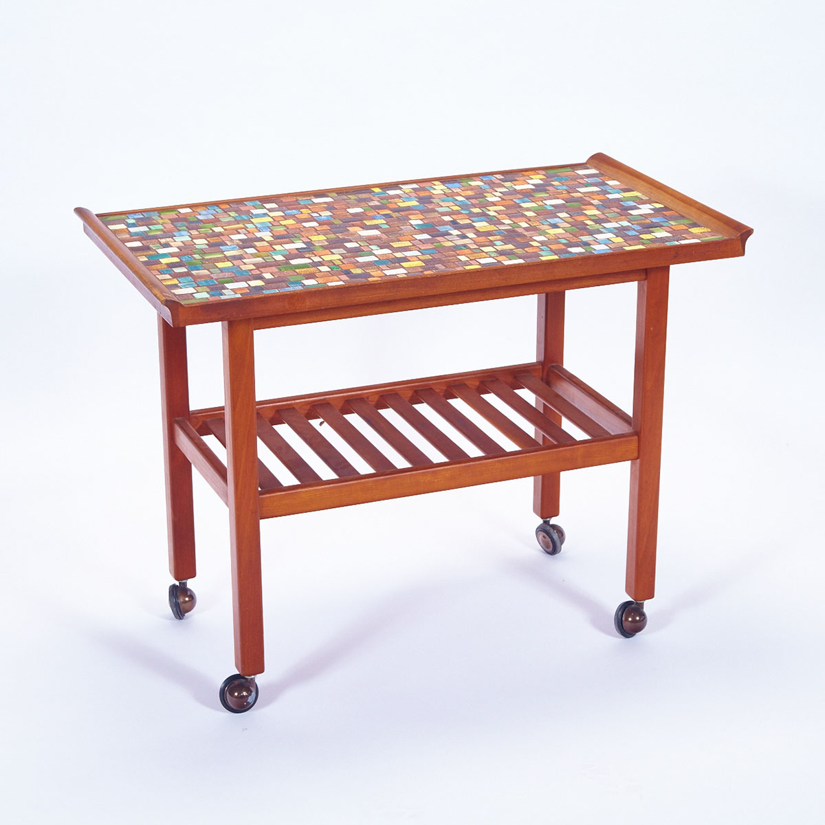 Brooklin Pottery ‘Mosaic’ Tile Topped Table, Theo, Susan and Ben Harlander, 1960s