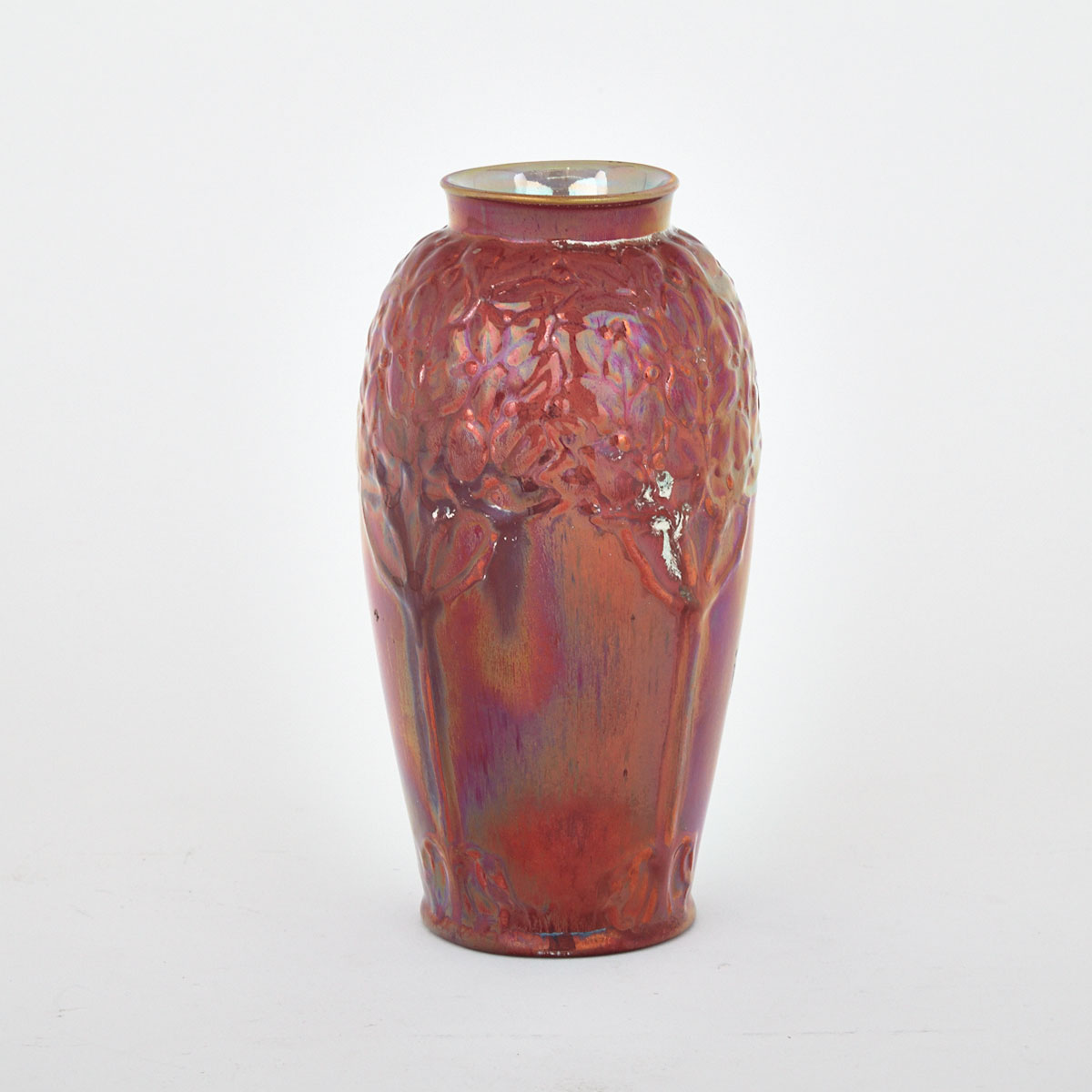 Pilkington’s Royal Lancastrian Ruby Lustre Vase, early 20th century