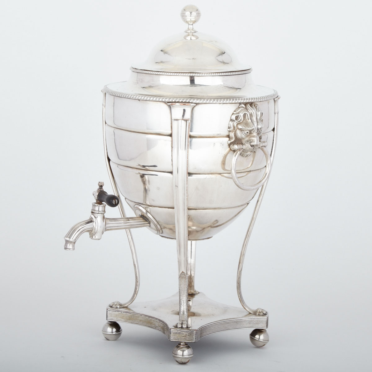 Old Sheffield Plate Tea Urn, early 19th century