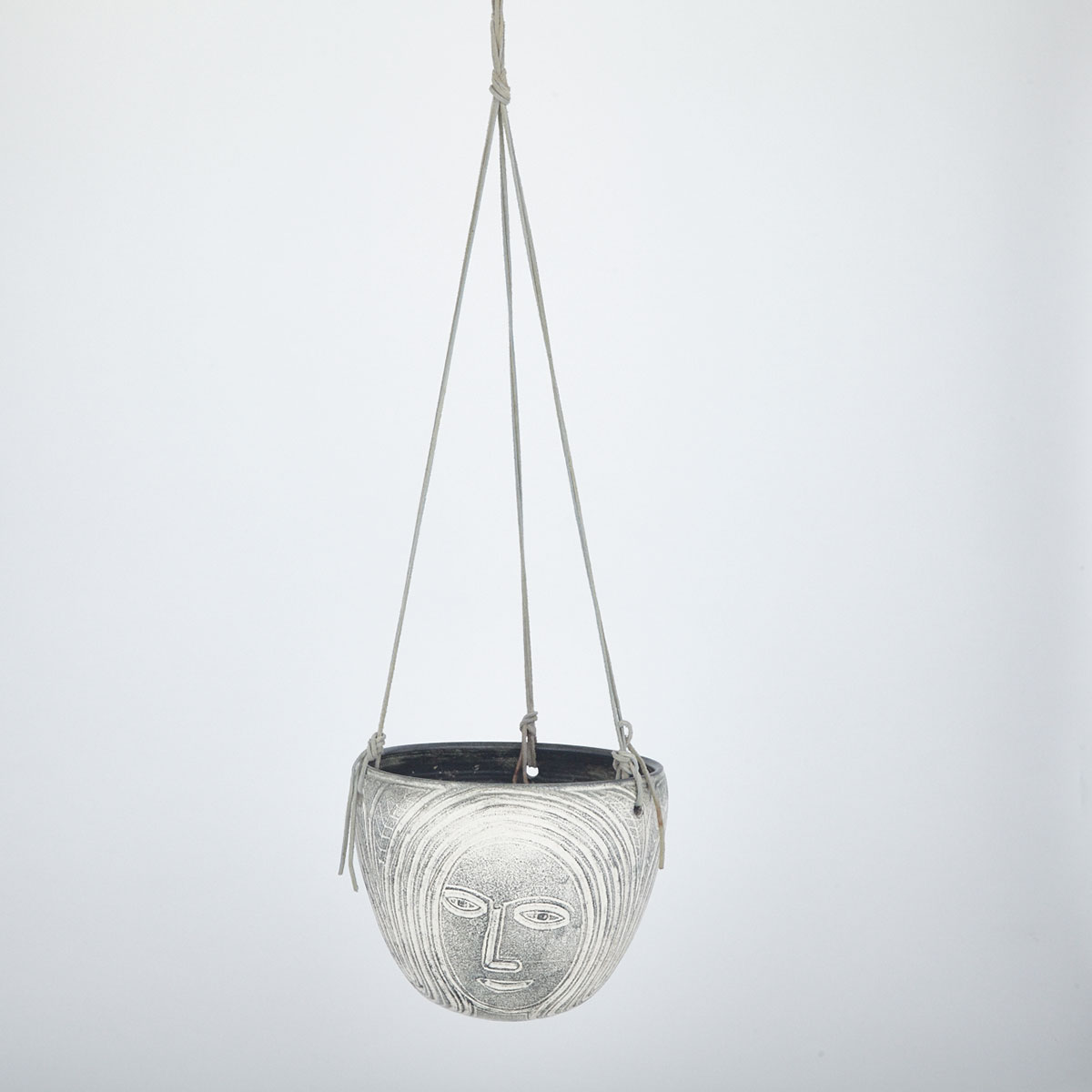 Brooklin Pottery Hanging Planter, Theo and Susan Harlander, c.1970