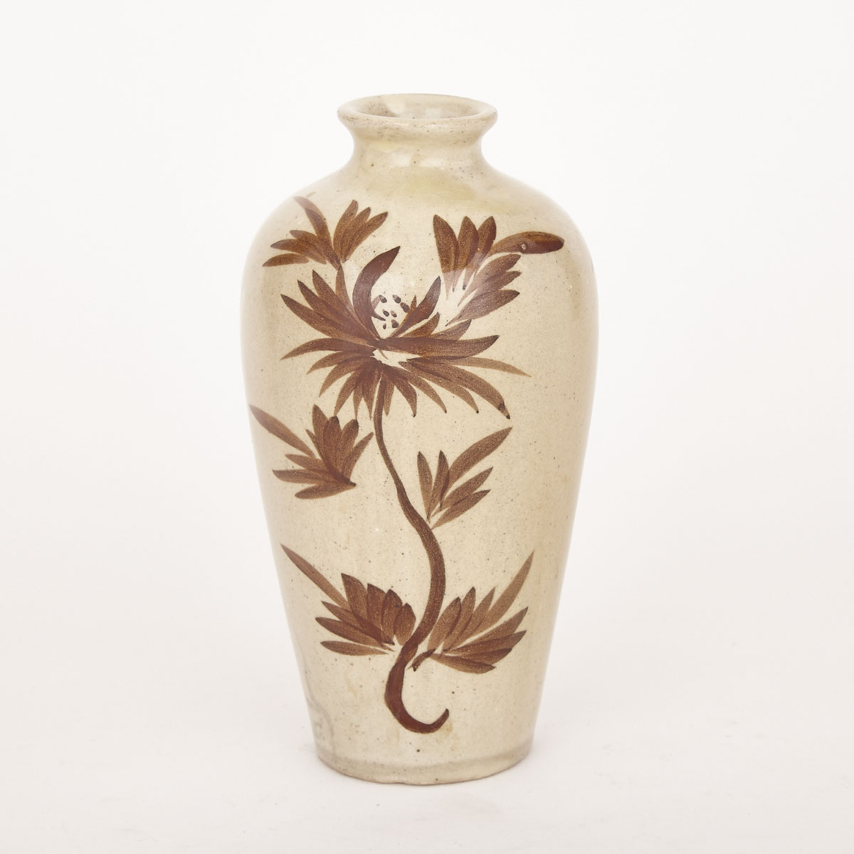 Cizhou Style Vase, Meiping
