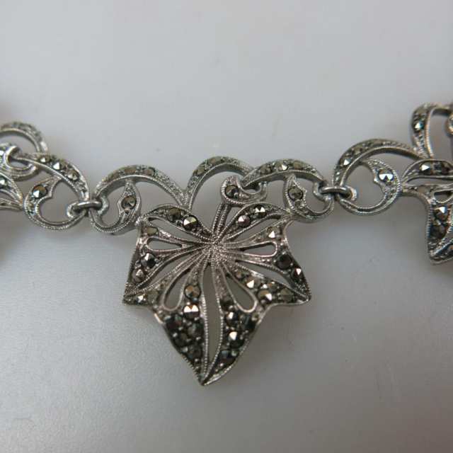 835 Grade Silver Fringe Necklace