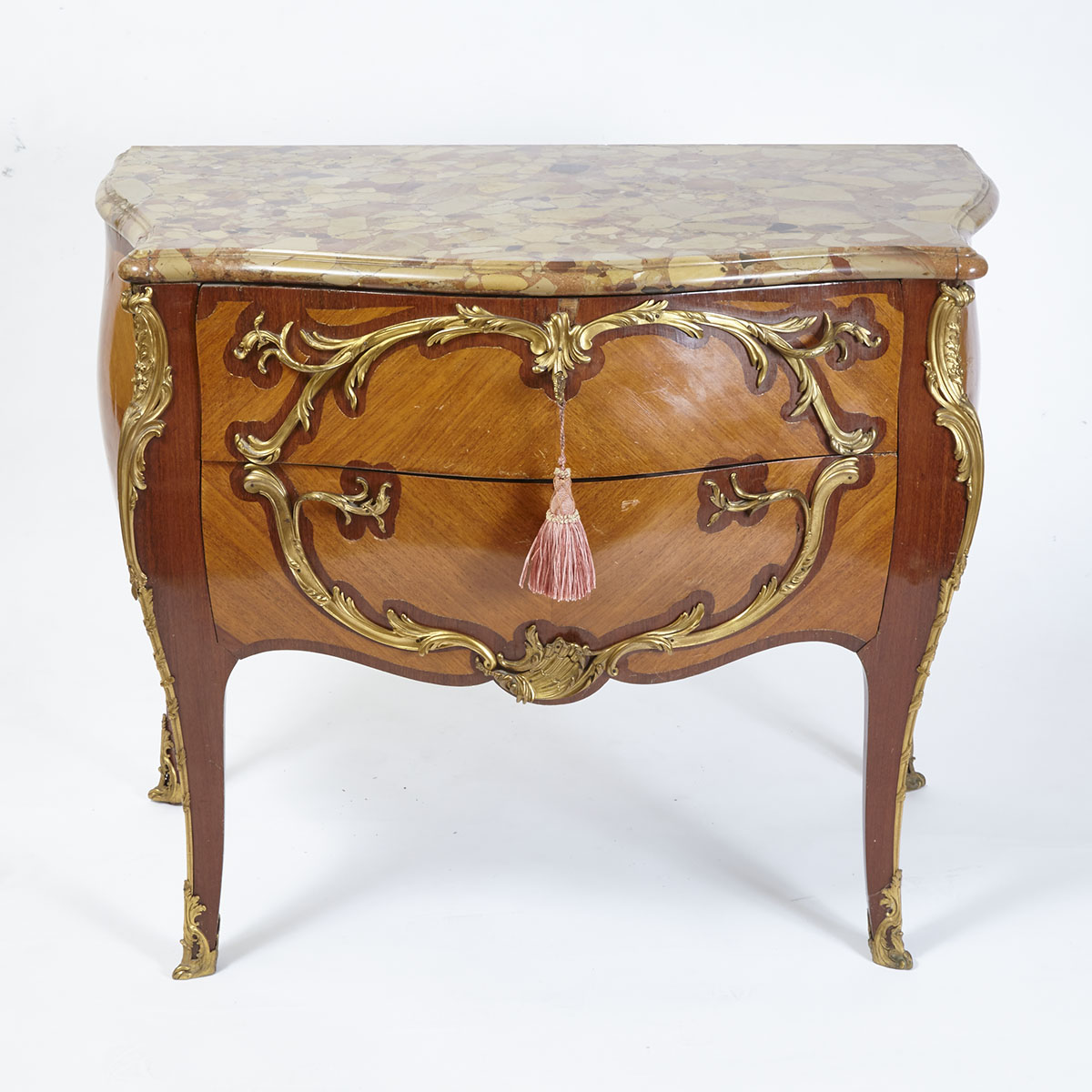 Louis VX Style Bombe Commode, late 19th century