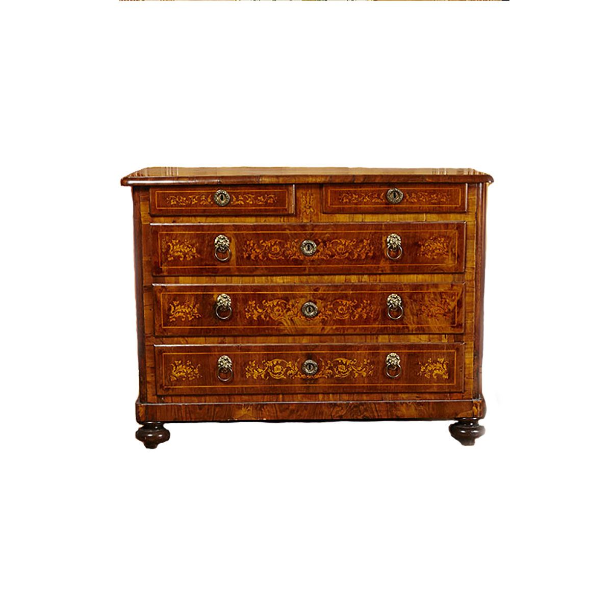 Italian Marquetry Commode, early 19th century