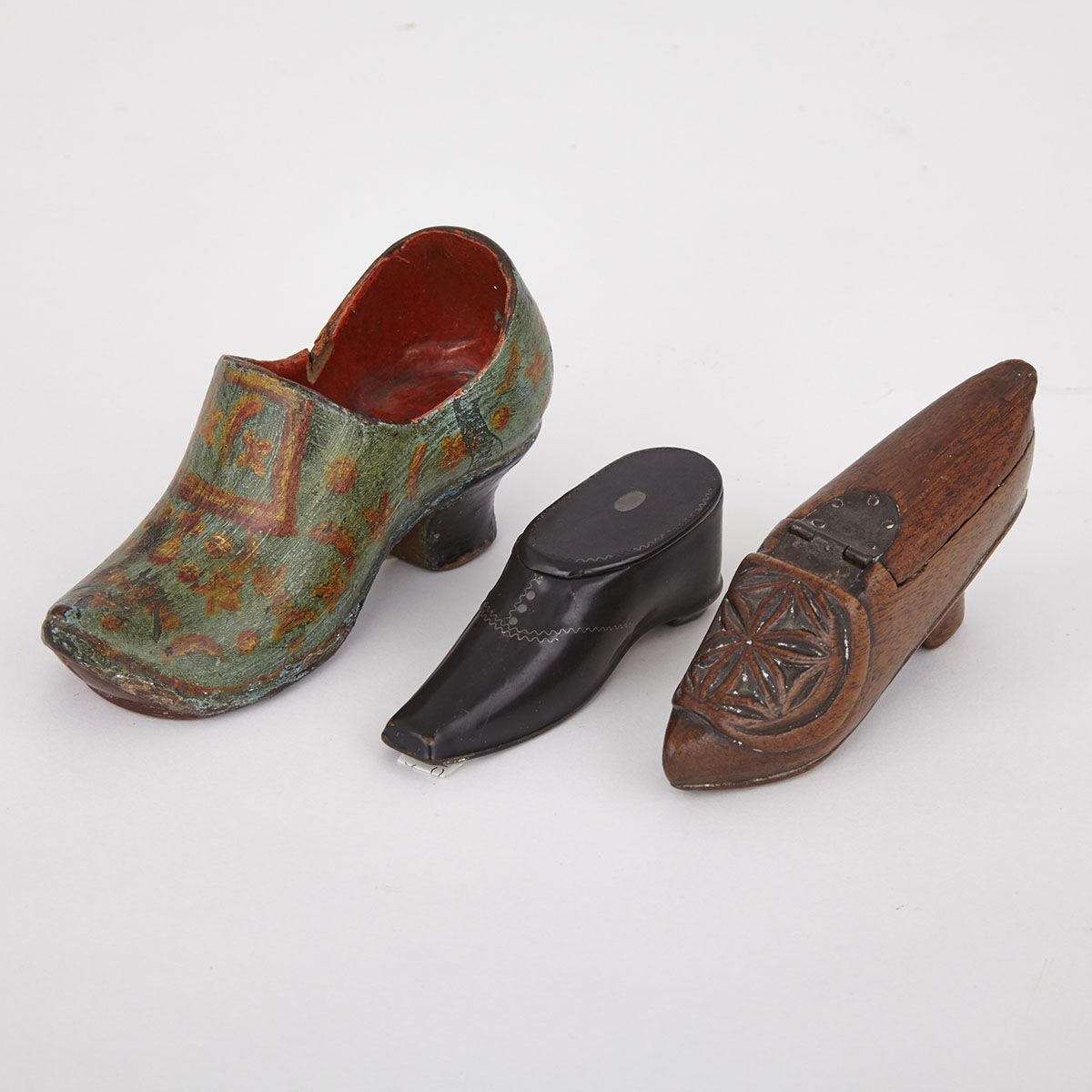 Three Miniature Shoes, 19th century