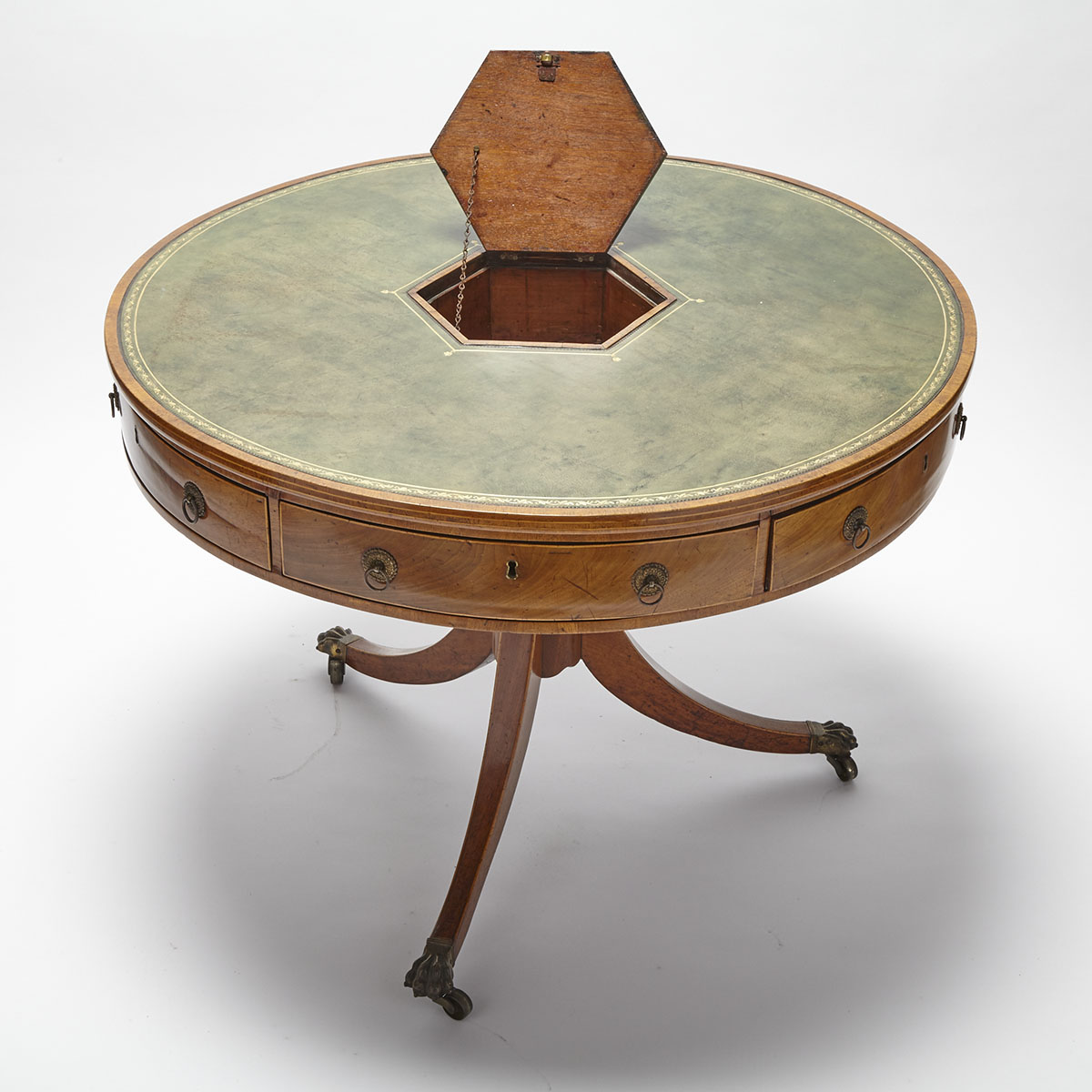 Regency Mahogany Rent Table, early 19th century