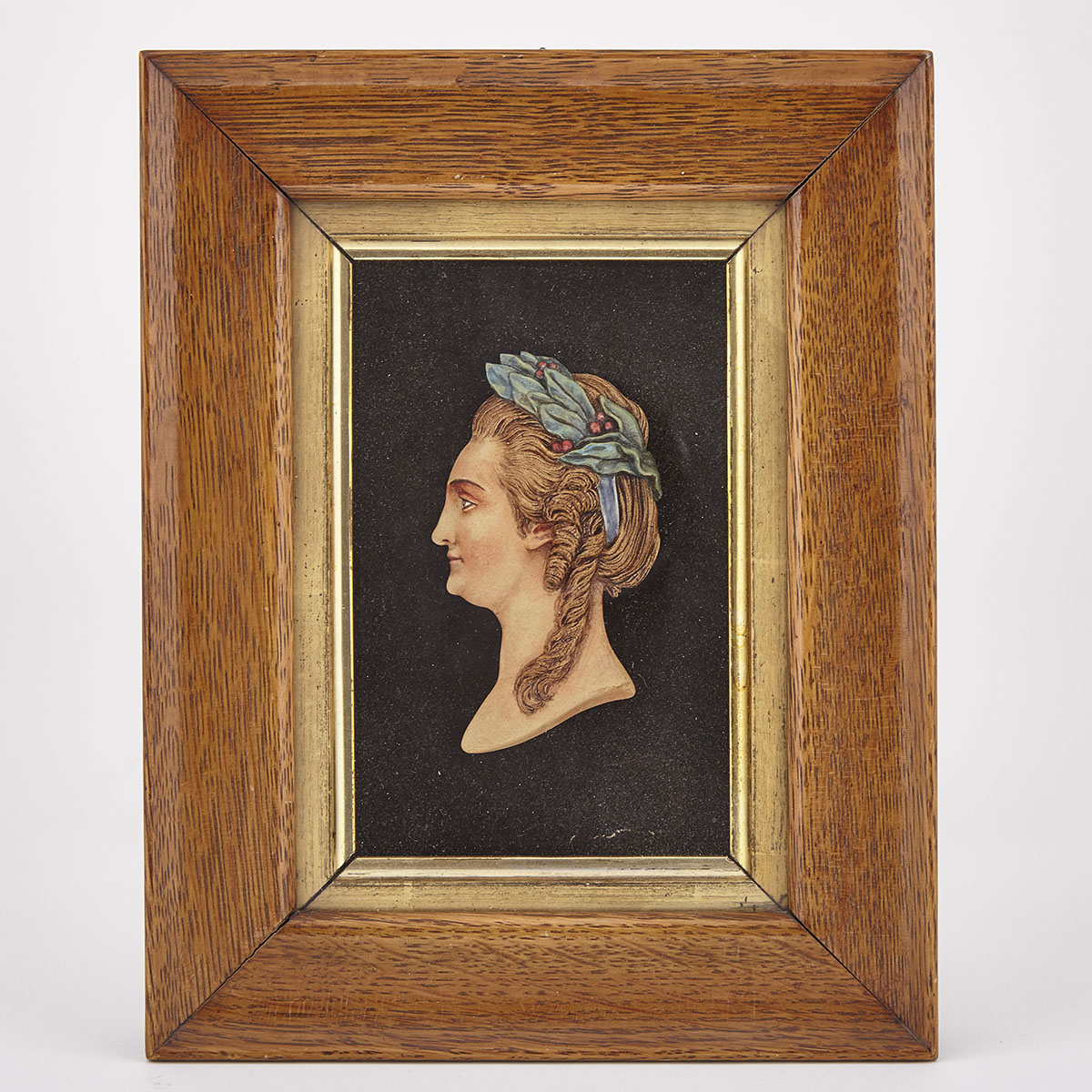 Polychromed Wax Relief Portrait of Catherine the Great of Russia, 19th century