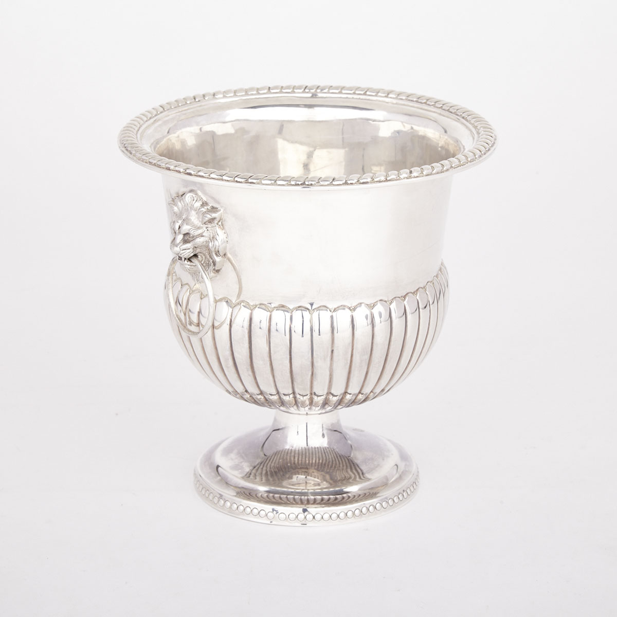 Mexican Silver Wine Cooler, Sanborns, Mexico City, mid-20th century