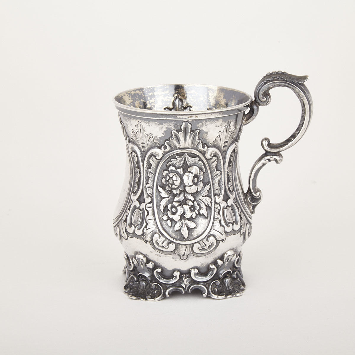 Victorian Silver Mug, George John Richards, London, 1855