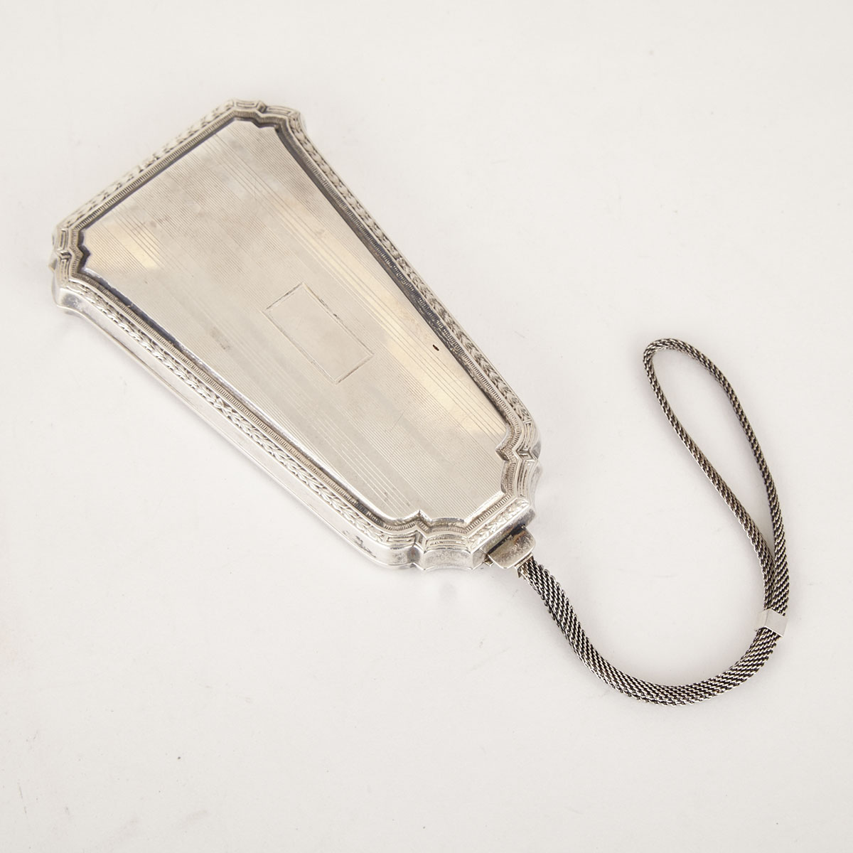 American Silver Ladies Evening Bag, Webster Co., North Attleboro, Mass., early 20th century