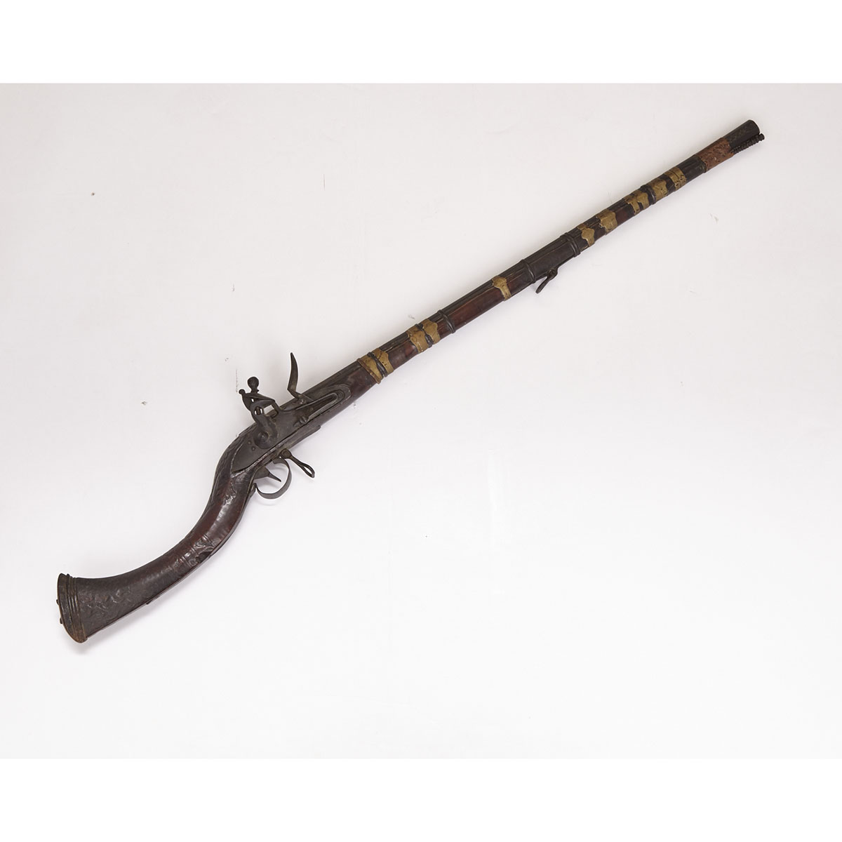 Middle Eastern Miquelet Lock Musket, 18th century