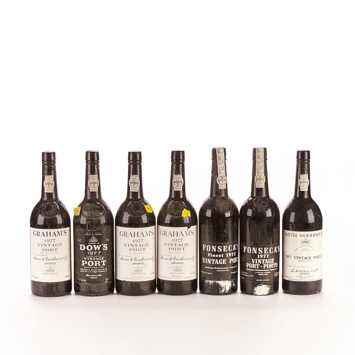 GRAHAMS 1977 (3)
DOWS 1977 (1)
FONSECA 1977 (2)
SMITH WOODHOUSE 1977 (1)