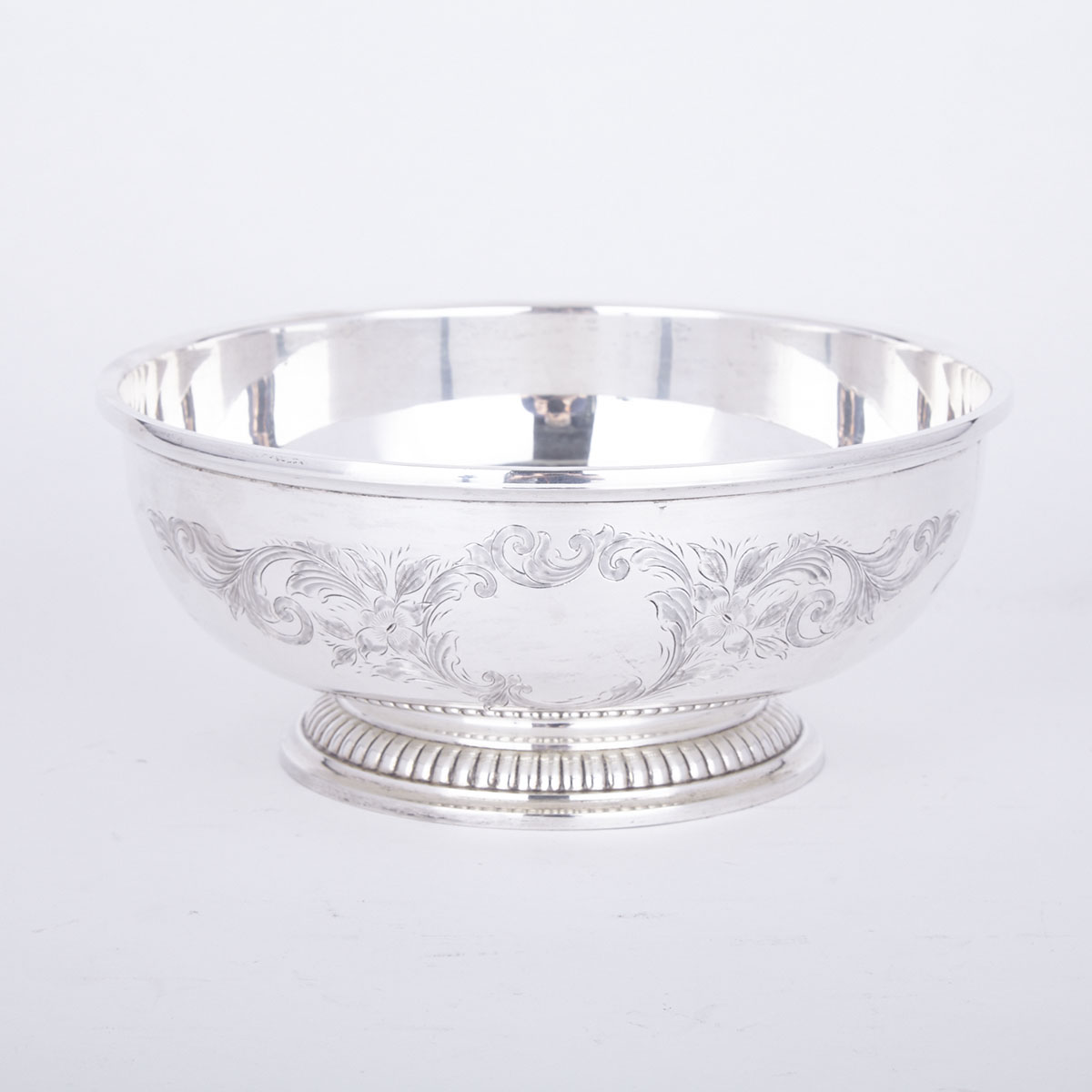 Canadian Silver Footed Bowl, Henry Birks & Sons, Montreal, Que., 1960