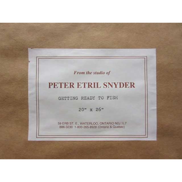 PETER ETRIL SNYDER (CANADIAN, 1944-) 