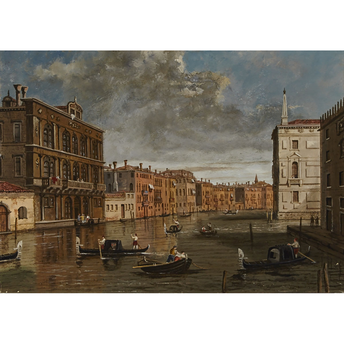 Follower of Antonio Da Canal called Il Canaletto (1697-1768)