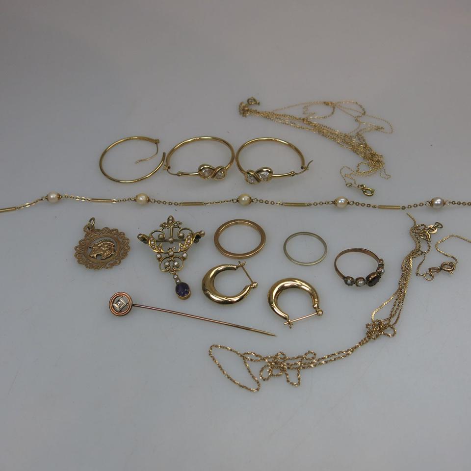Small Quantity Of Gold Jeweller