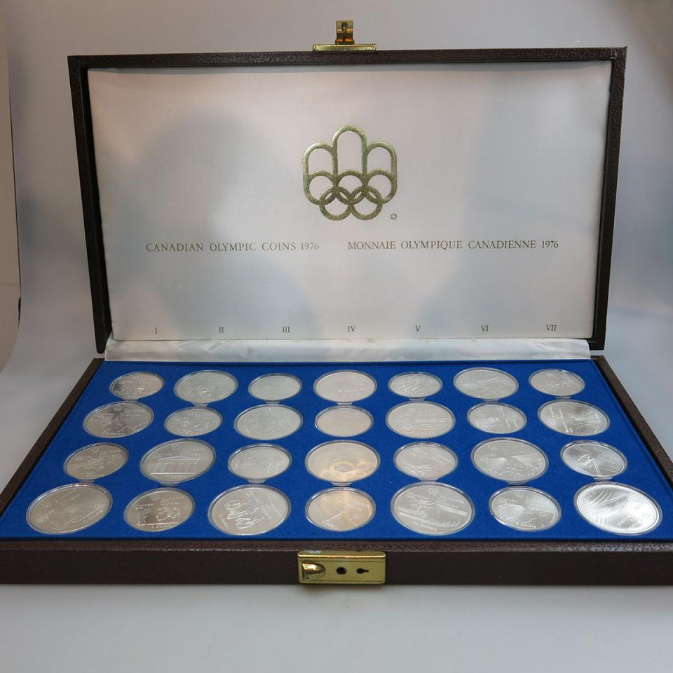 Set Of 1976 Montreal Olympic Coins