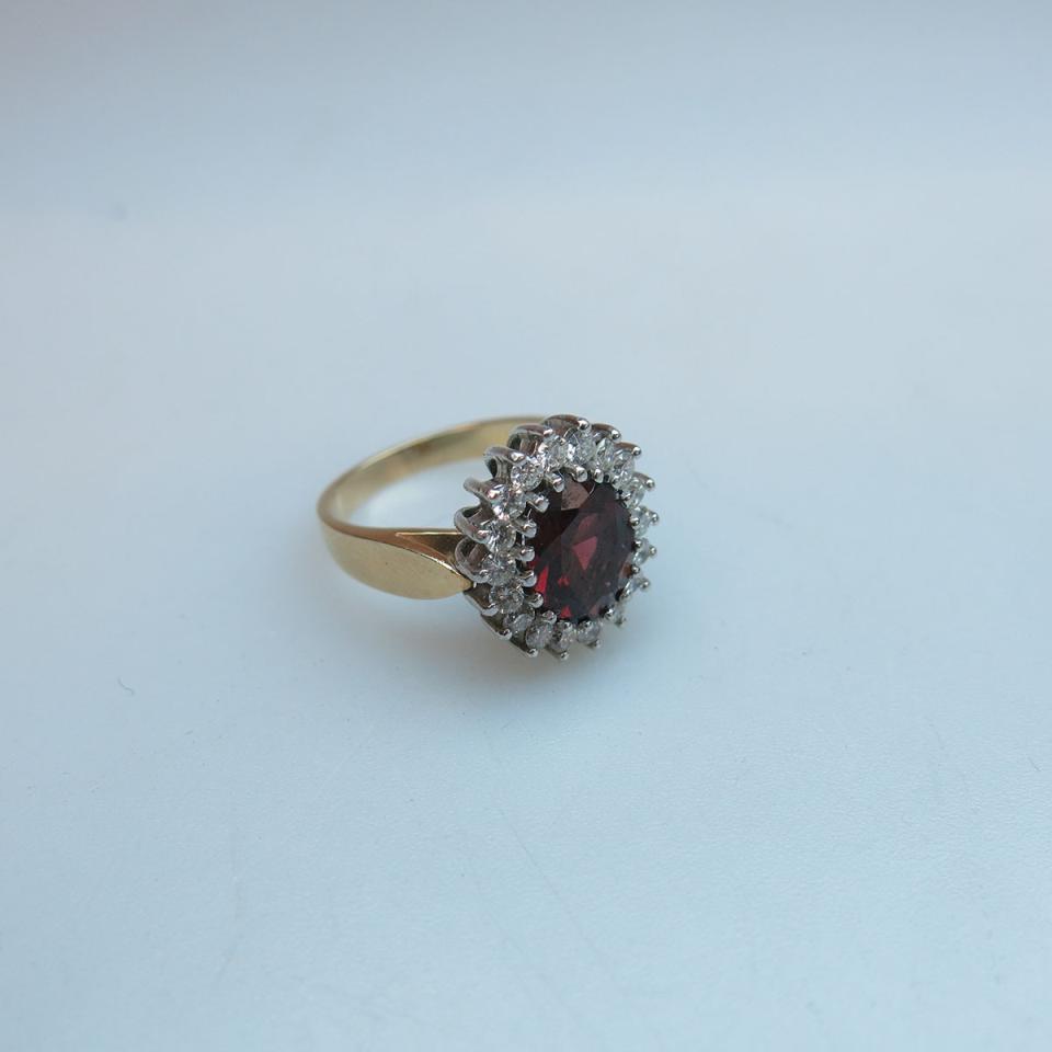14k Yellow And White Gold Ring 