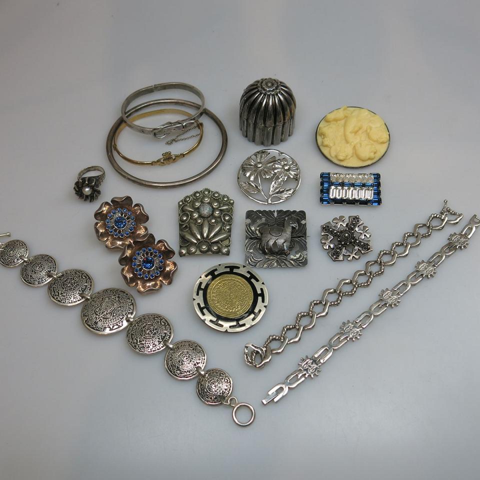 Quantity Of Silver Jewellery; Etc