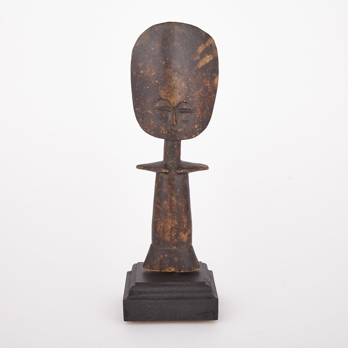 Ashanti Carved Wood Akuaba (fertility) Doll, West Africa, 20th century