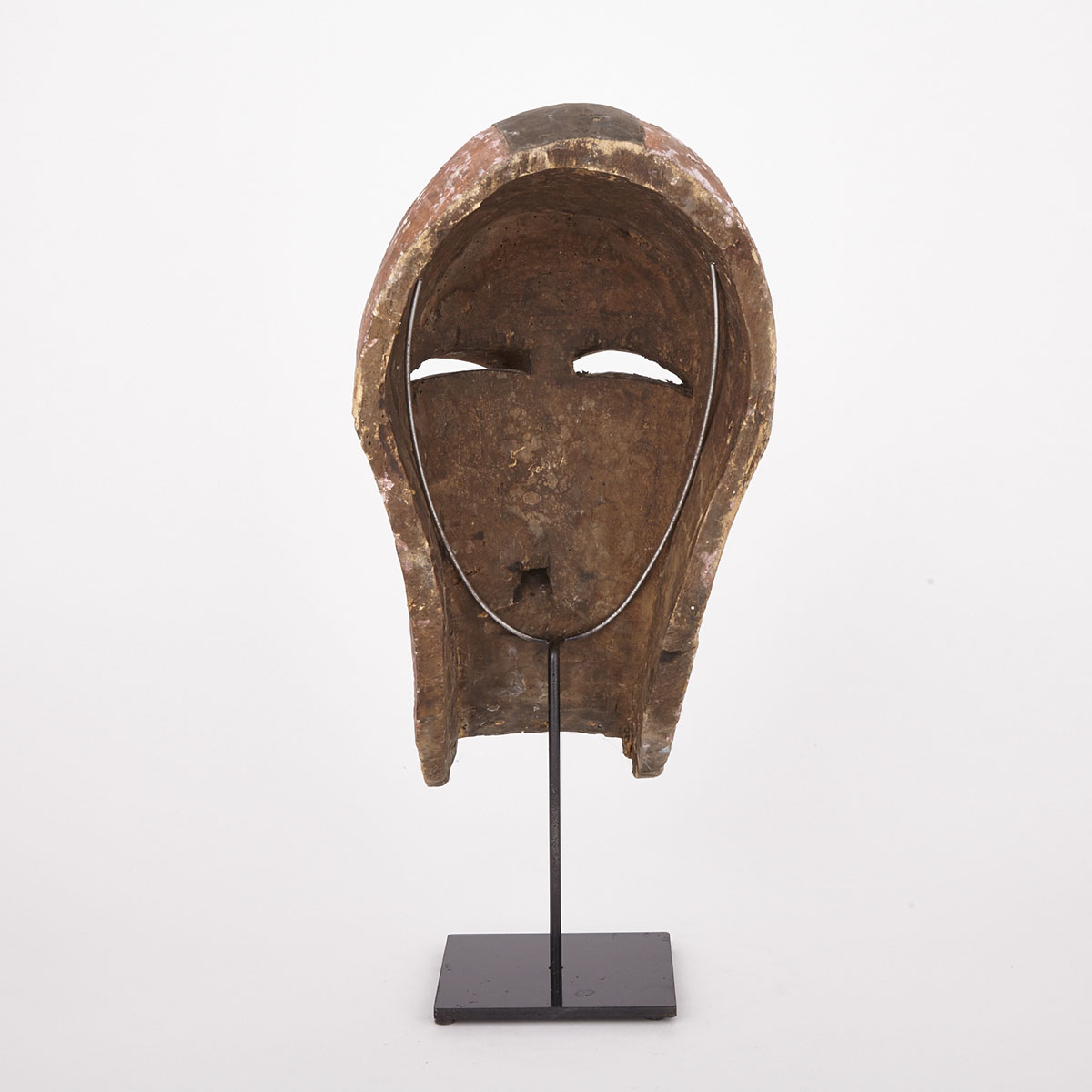 Songye Kifwebe Carved and Painted Wood Mask, Central Africa, 20th century