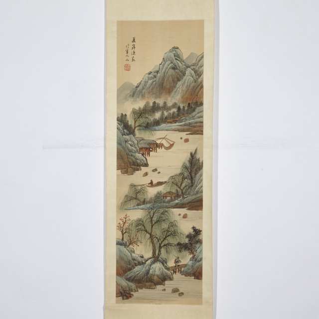 Group of Asian Scrolls