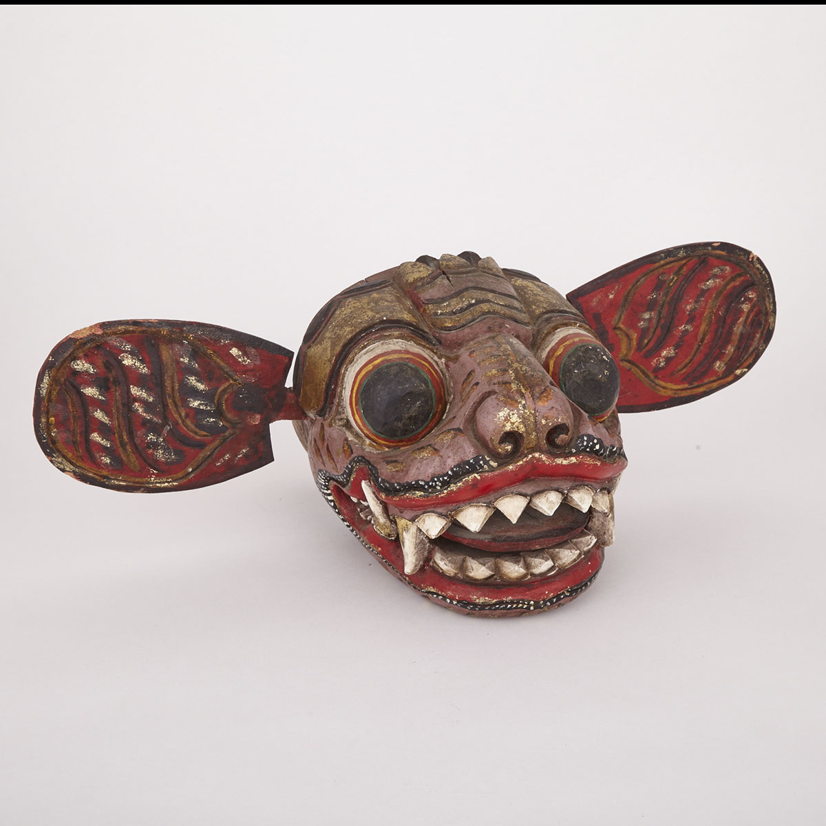Ceremonial Wood Mask, Bali, 19th/20th Century