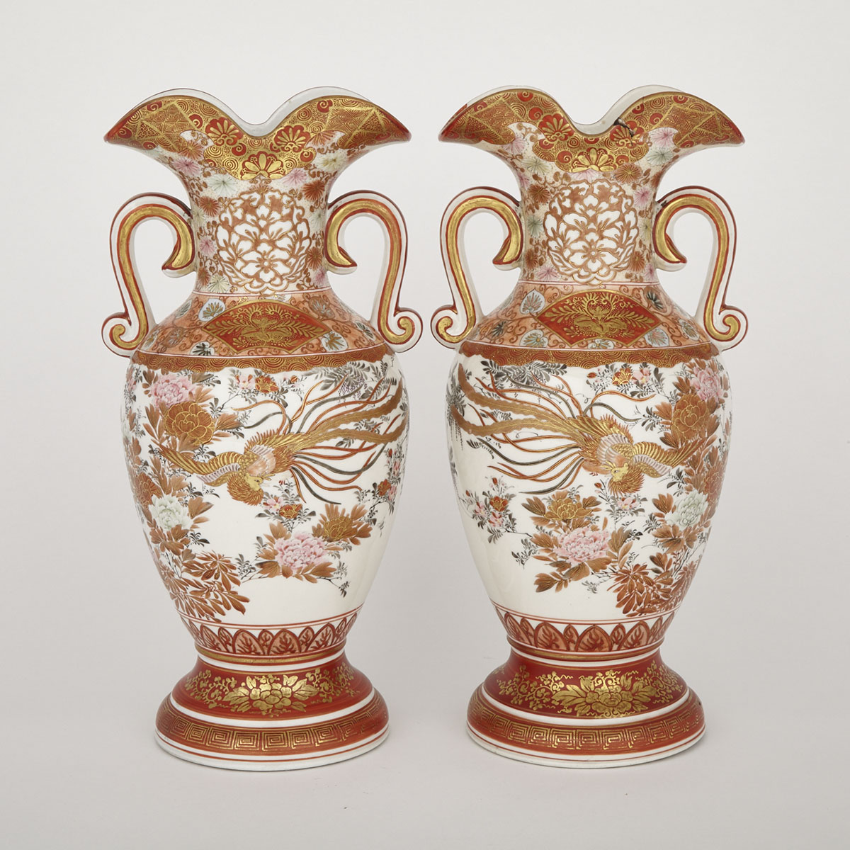 Pair of Japanese Export Vases