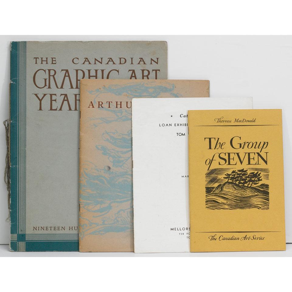 A COLLECTION OF FOUR CANADIAN ART BOOKS