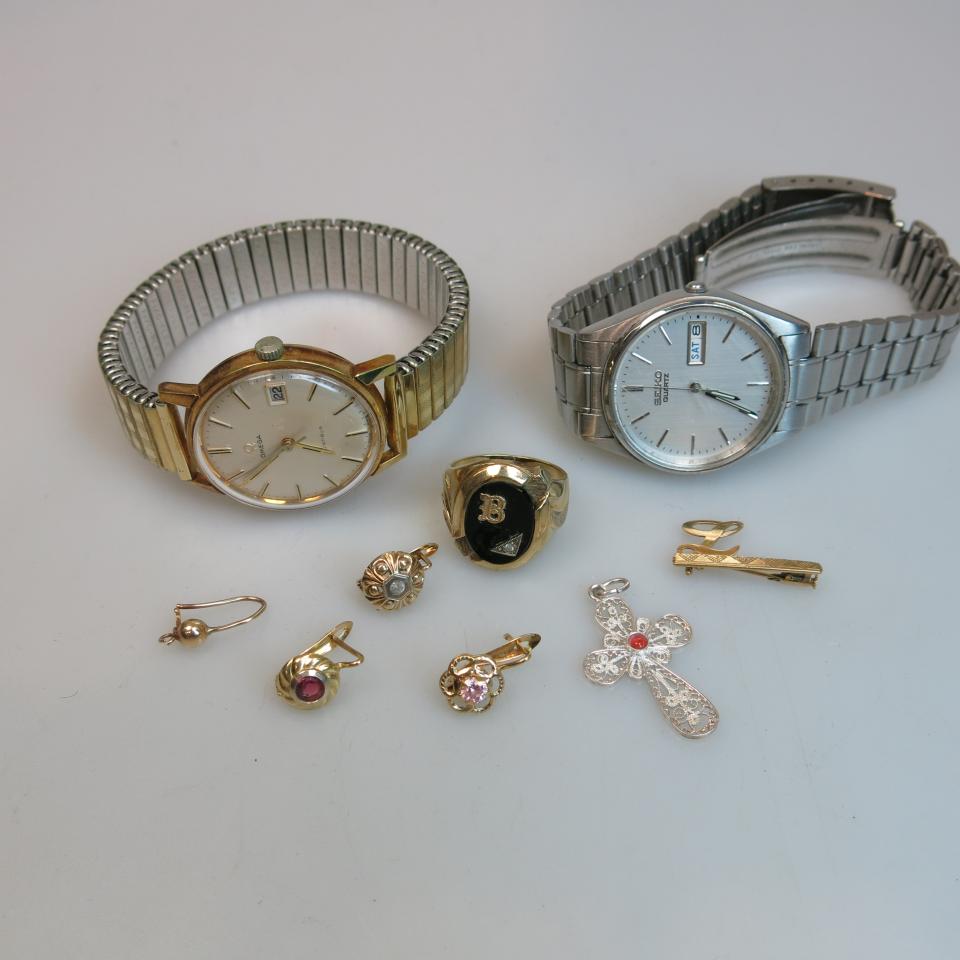 Small Quantity Of Jewellery And Watches