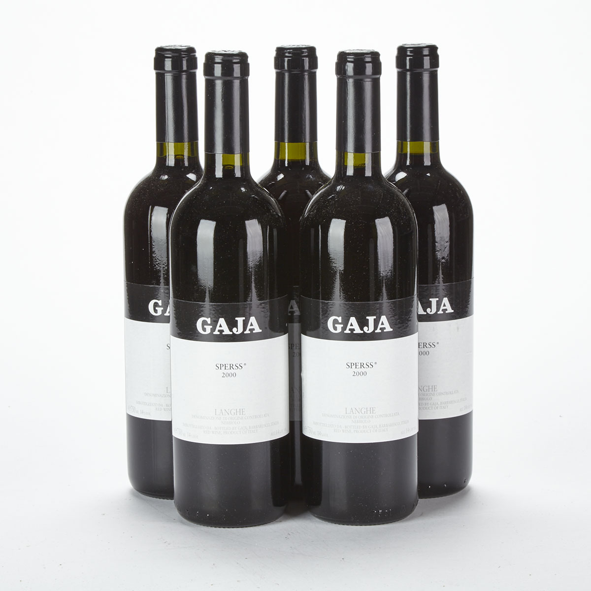 ANGELO GAJA SPERSS 2000 (5) 95 WS 94 WA