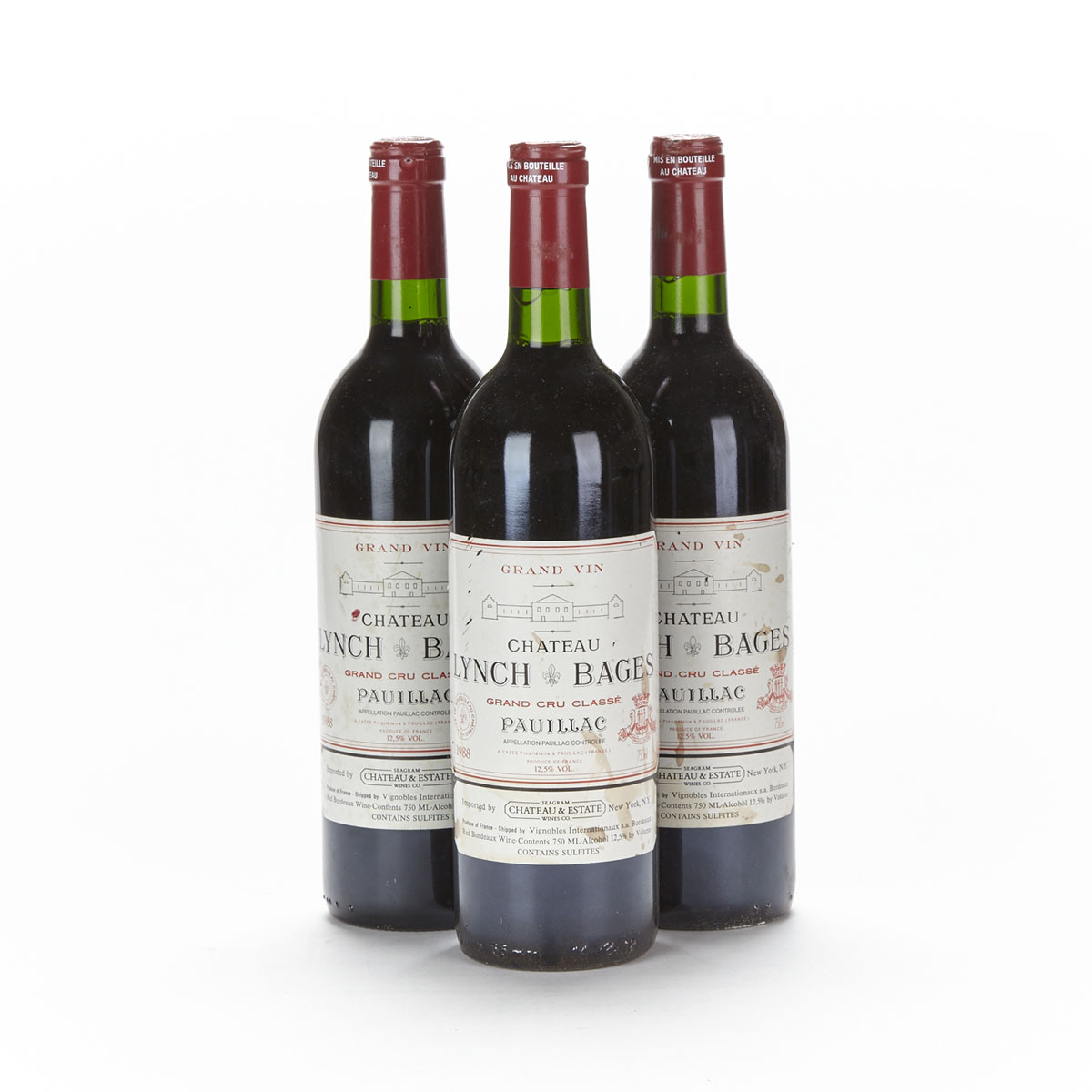 CHÂTEAU LYNCH-BAGES 1988 (3) 95 WS 92 WA