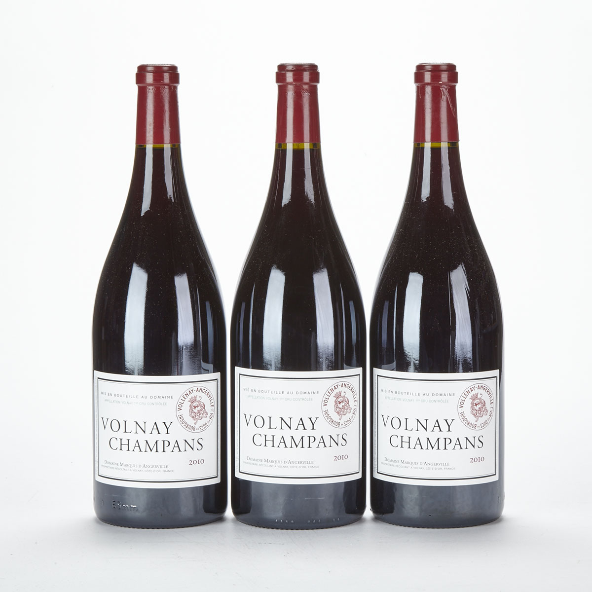 DOMAINE MARQUIS D'ANGERVILLE VOLNAY CHAMPANS 2010 (3 MAG.)