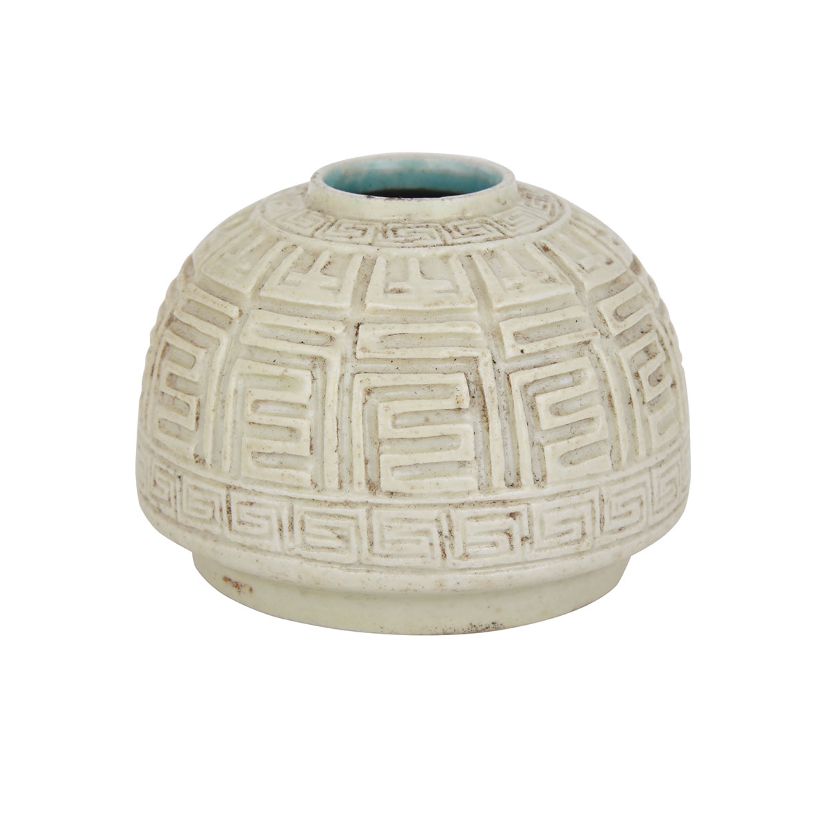 A Moulded ‘Shou’ Waterpot, Republic Period