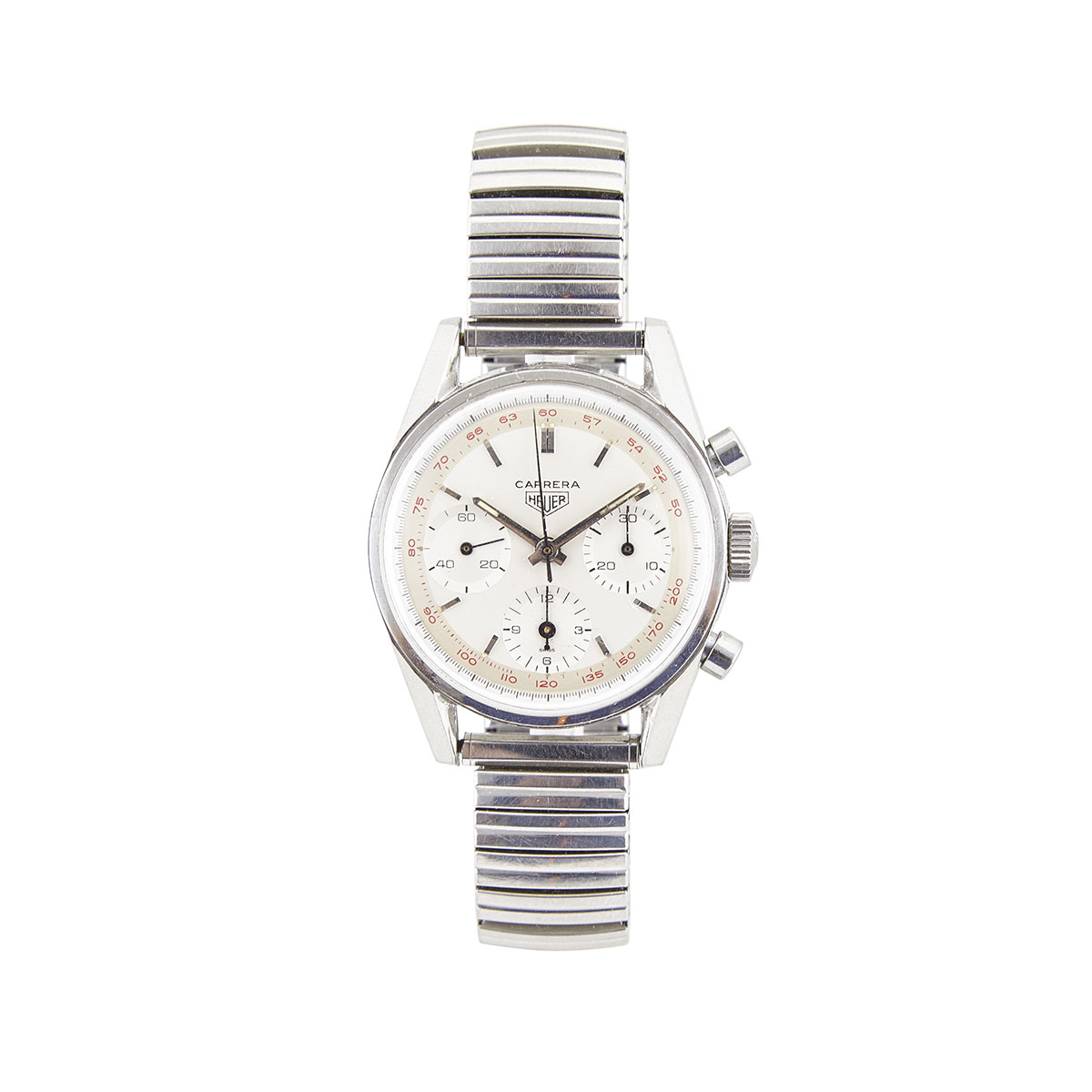 Heuer Carrera Wristwatch With Chronograph
