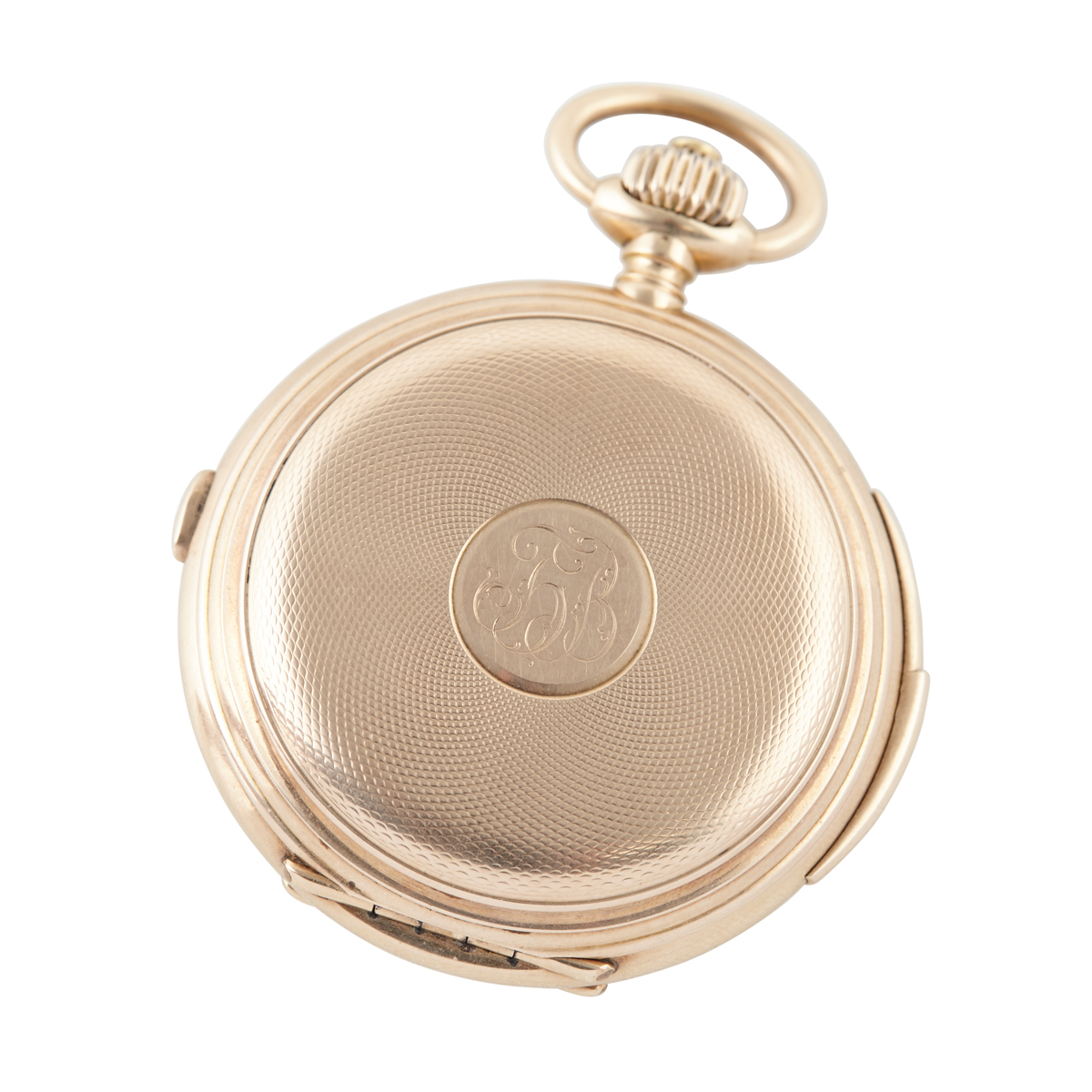 Borel Fils & Co. Of Neuchatel Triple Date Chronograph Minute Repeat Pocket Watch With Moon Phase; 